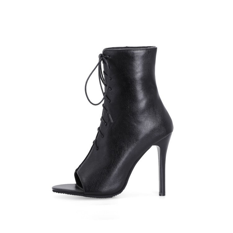 Stiletto Heel Lace-up