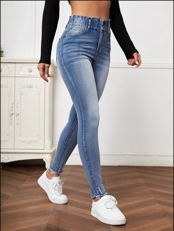 High Elastic Tight Jeans