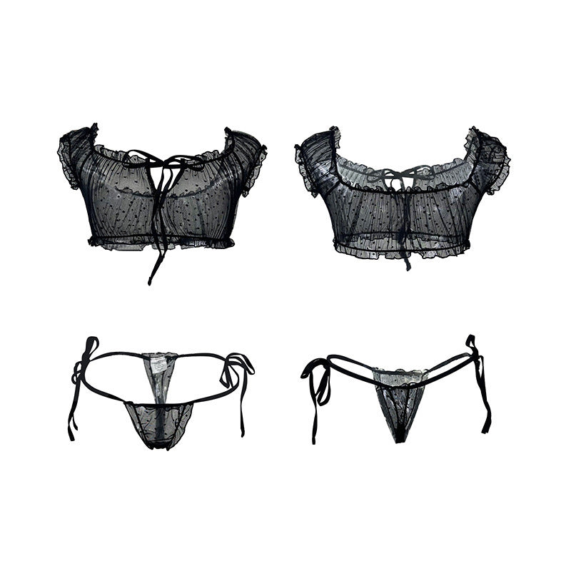 Chest Wrap Panties Set