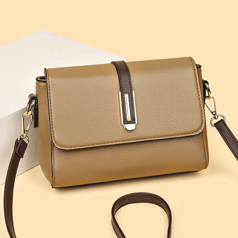 Simple Texture Shoulder Bag