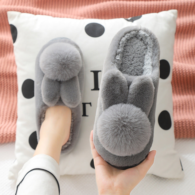 Thick Bottom Non-slip Plush Sluppers