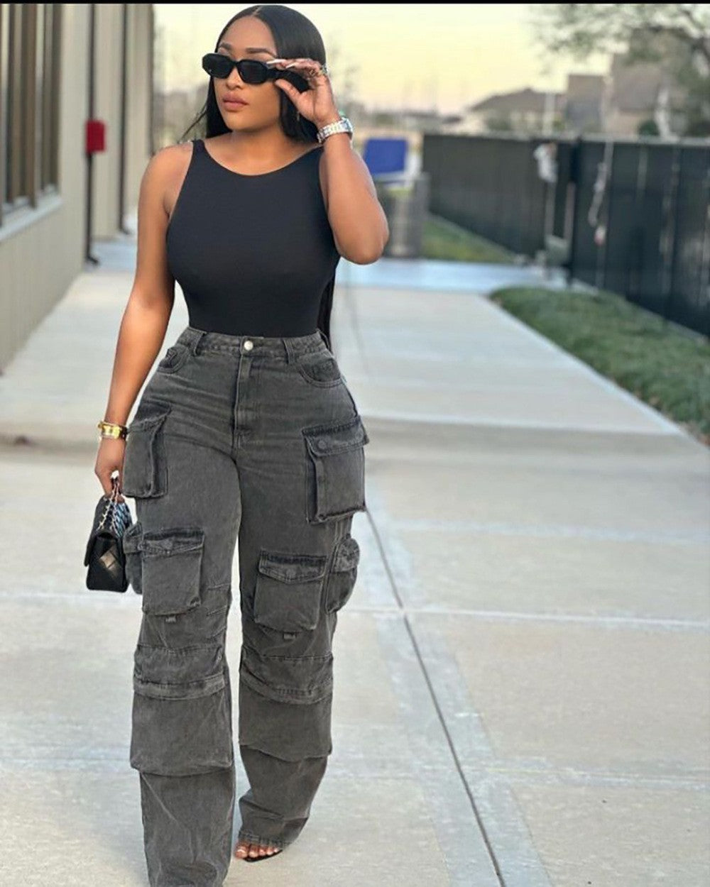 Multi-pocket Jeans
