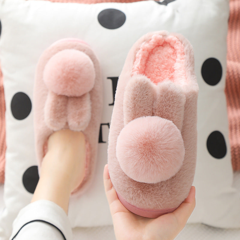 Thick Bottom Non-slip Plush Sluppers