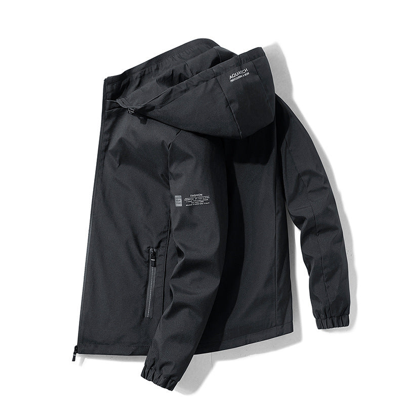 Detachable Hooded Waterproof Jacket