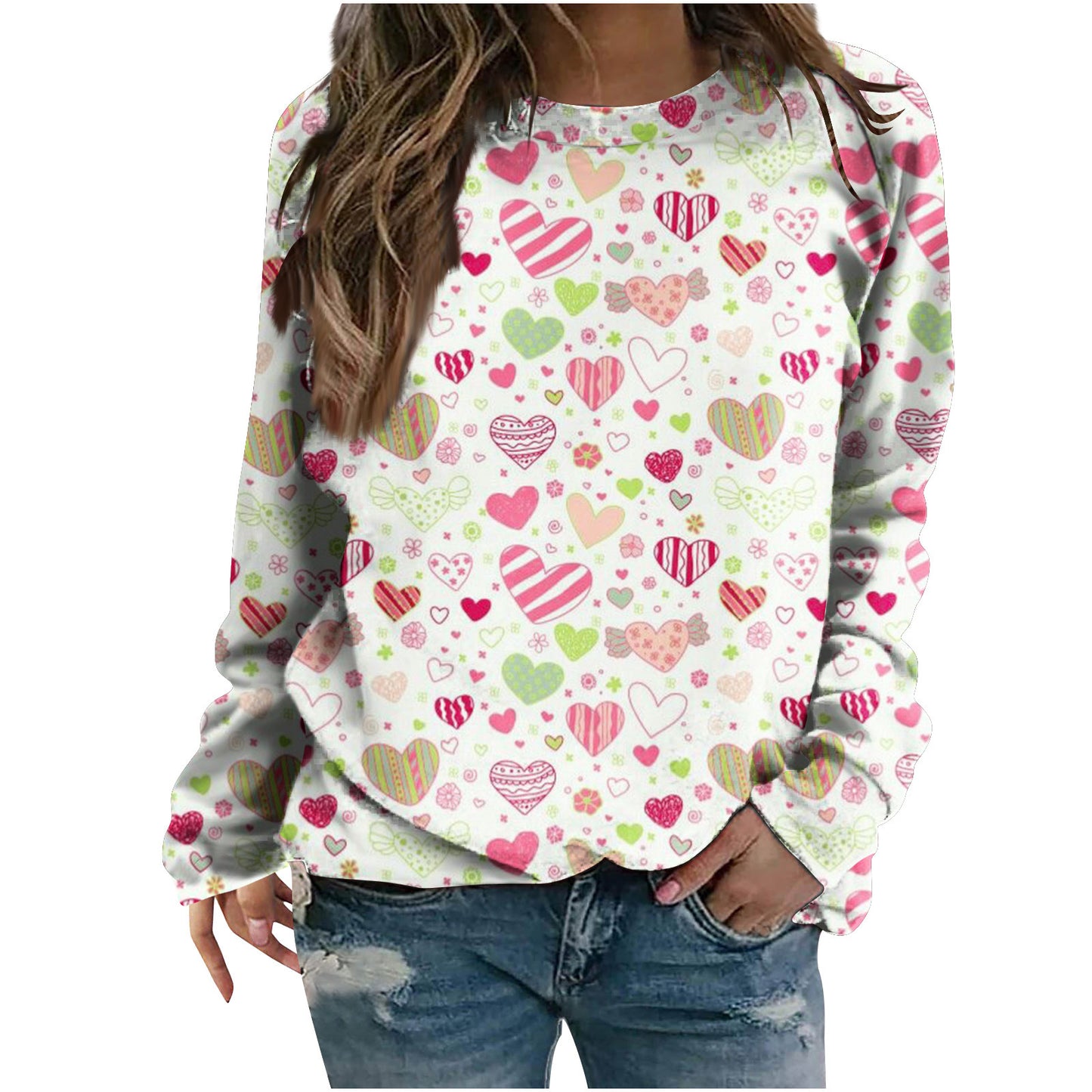 Fashion Round Neck Sweater
