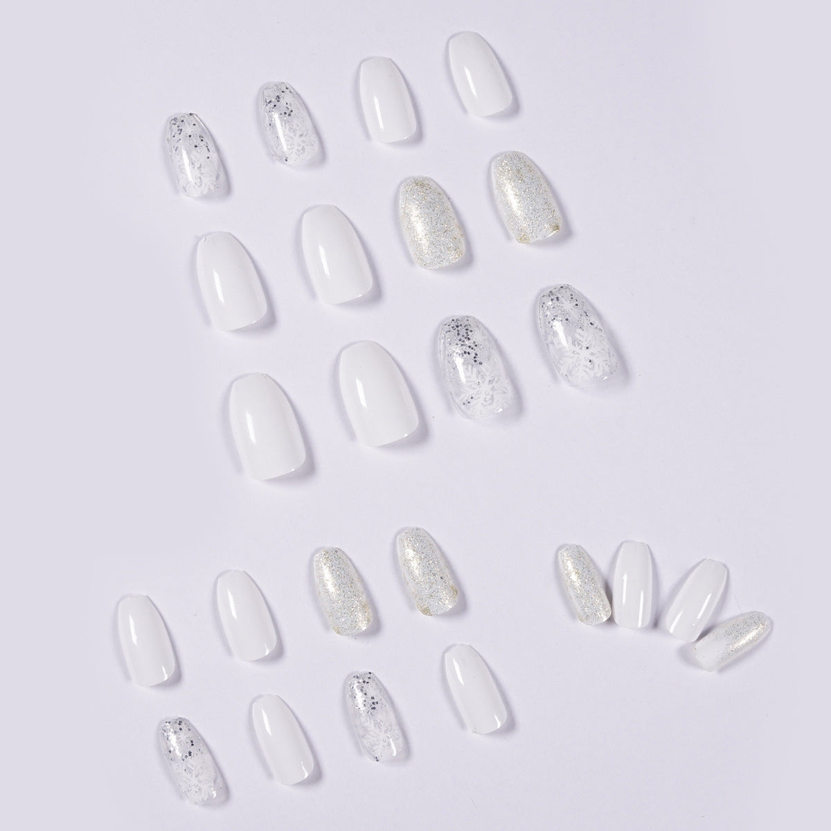 Ice Glitter Nail