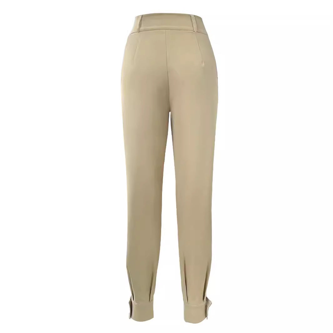 Solid Color Trousers