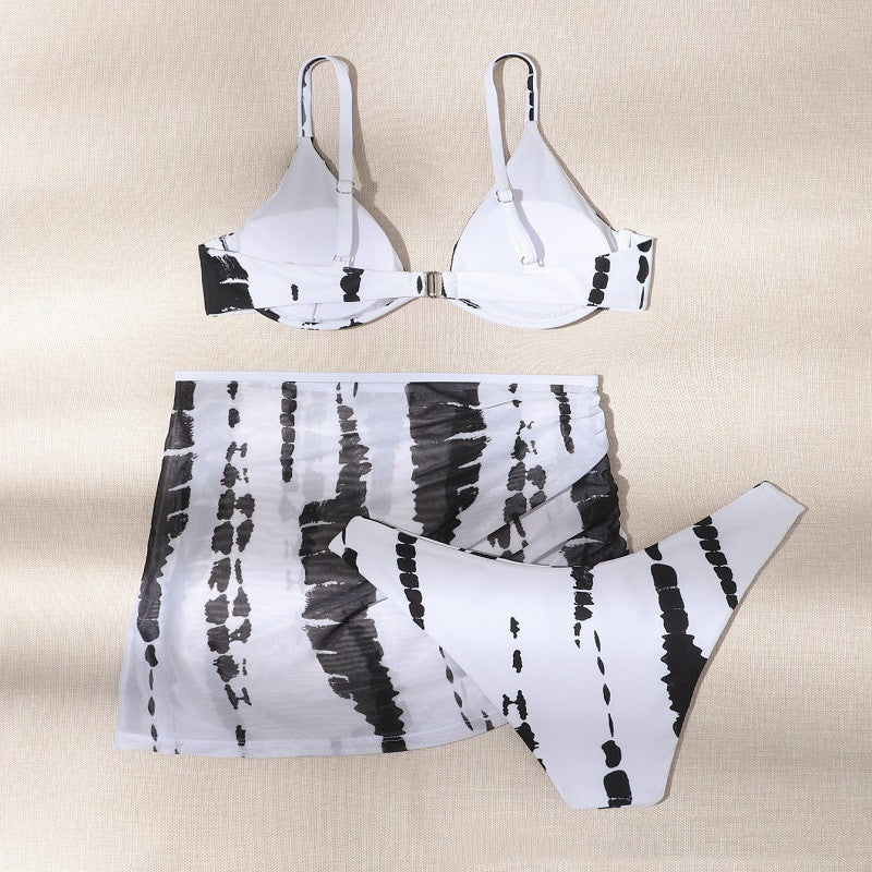 Split Three-piece Swimsuit