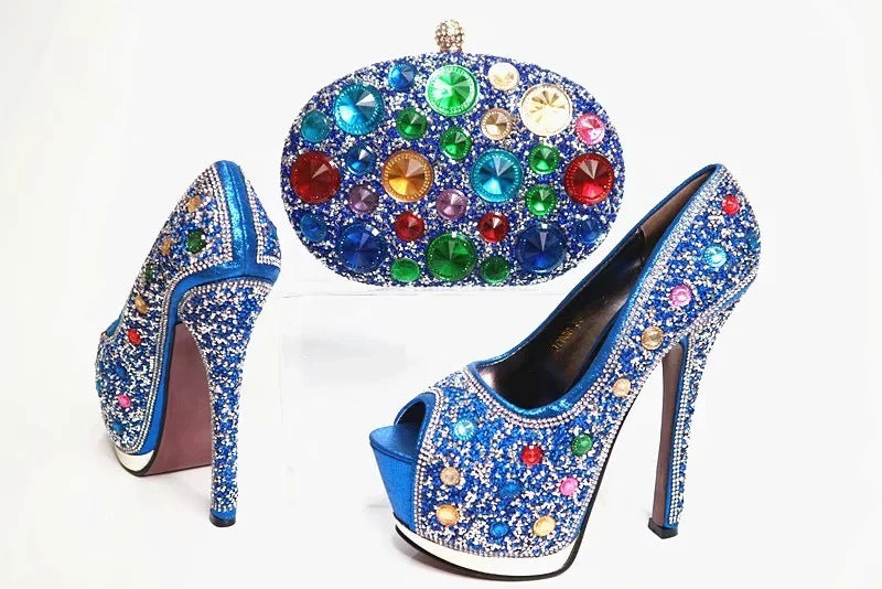 Stiletto Pointed Rhinestone Bag