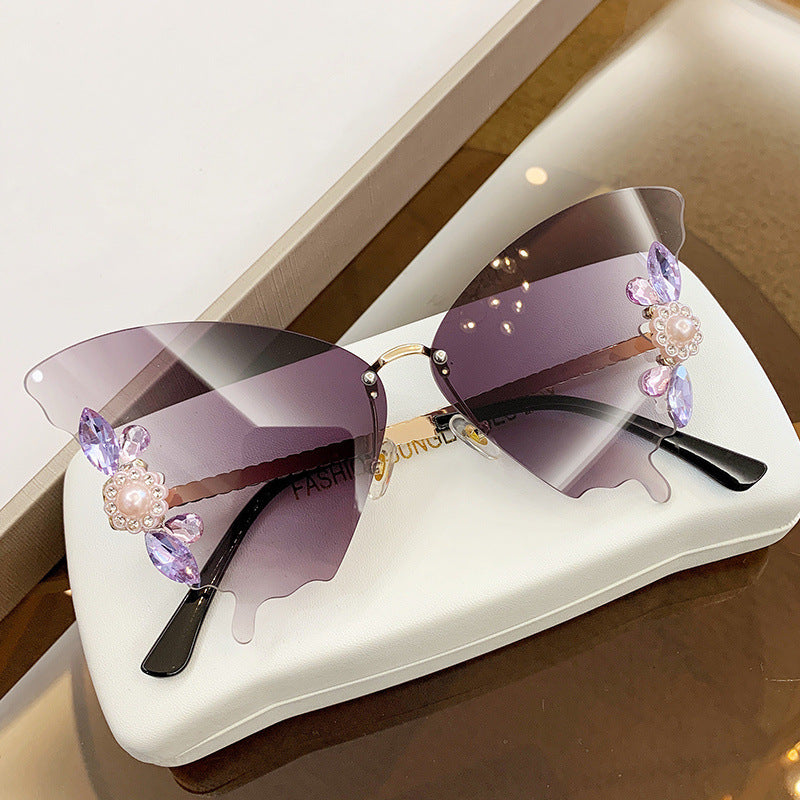 Diamond-encrusted Sunglasses
