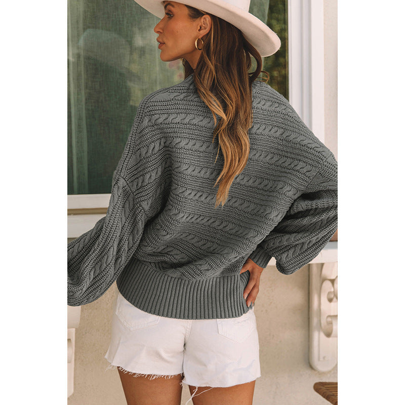 Twist Knitted Pullover