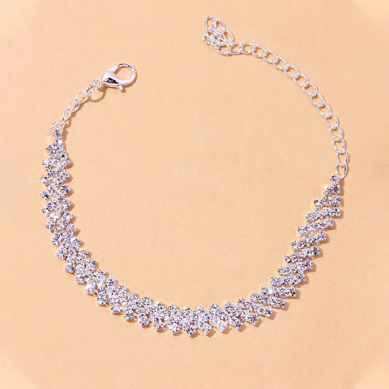 Diamond Shaped Anklet
