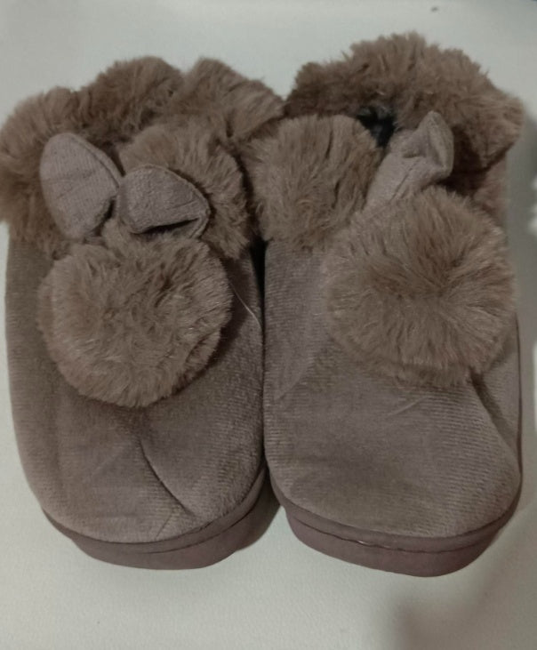 Rabbit Fur Slippers