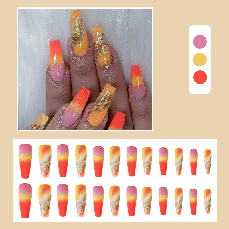 Rainbow Nails