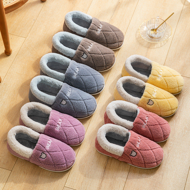 Winter Warm Plush Slippers