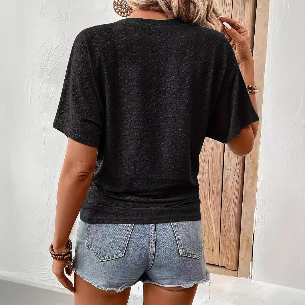 Solid Color Knitted Top