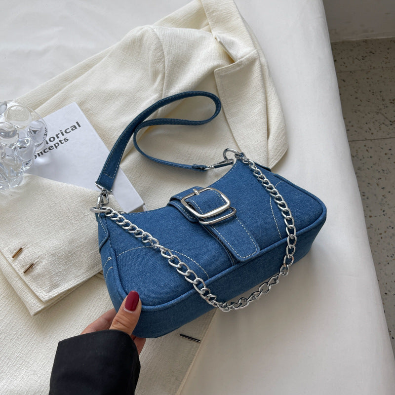 Canvas Chain Bag