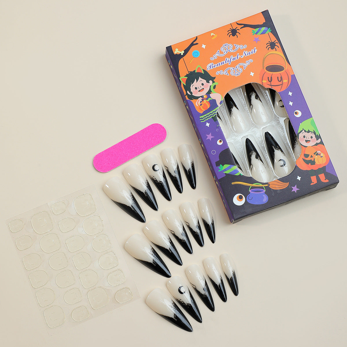 Halloween Ghost Nails
