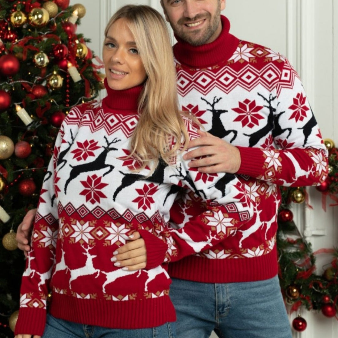 Christmas Turtleneck Sweater