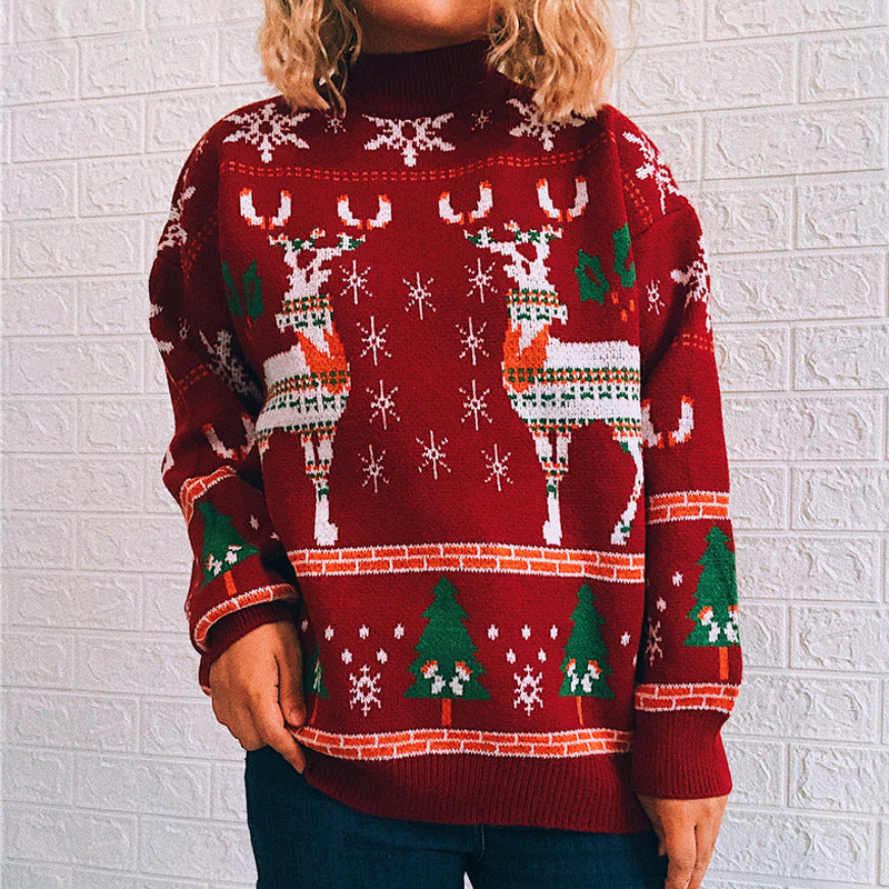 Christmas Elk Sweater