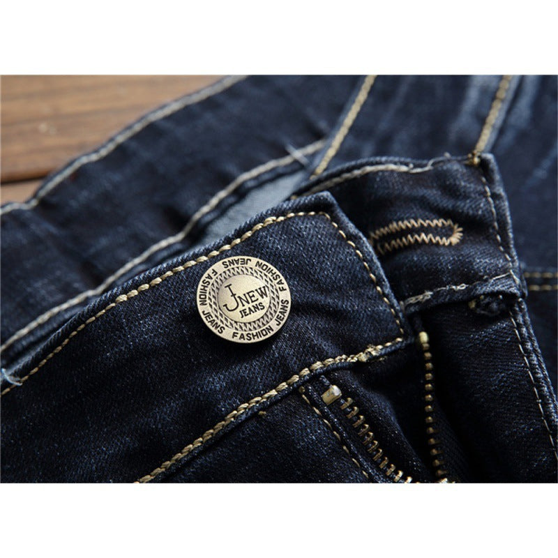 Slim Fit Straight Jeans