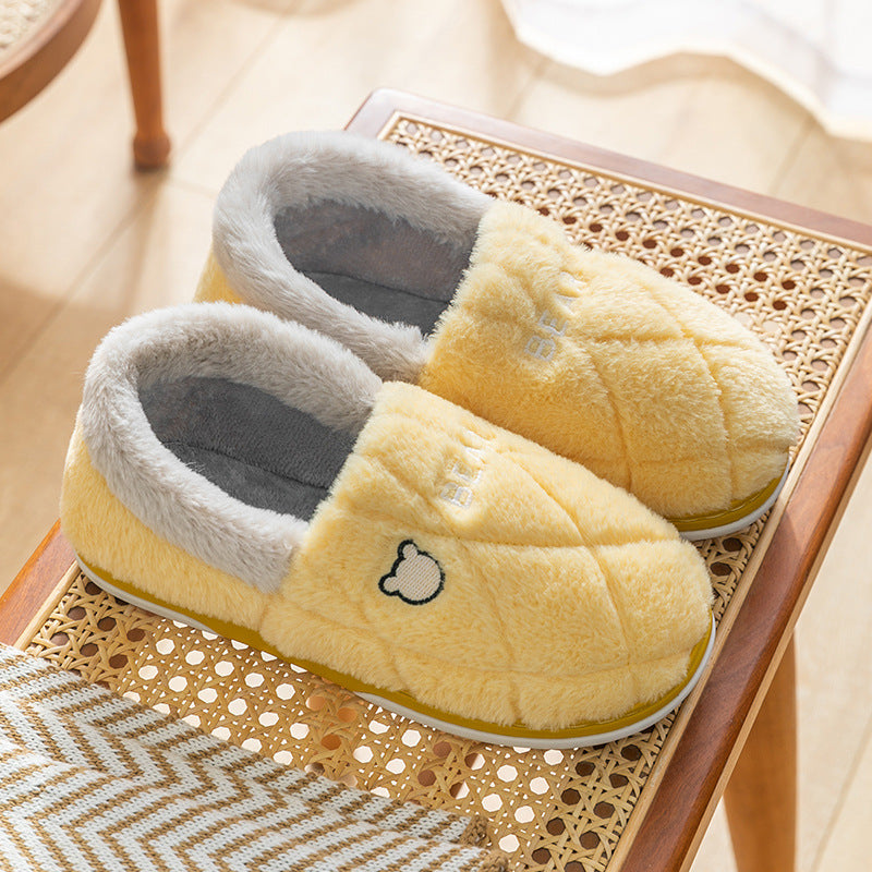 Winter Warm Plush Slippers