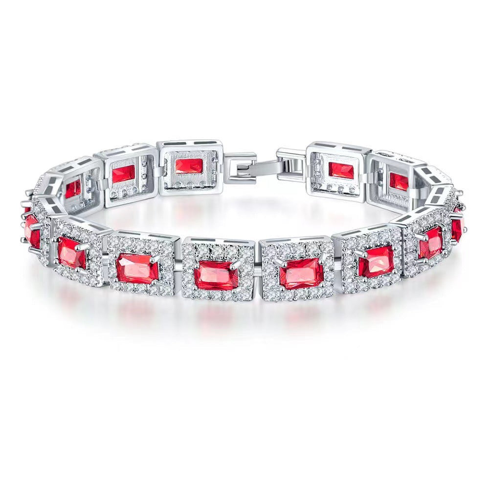 Color Zircon Bracelet
