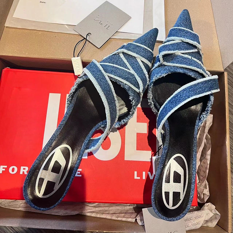 Pointed Toe Sliders