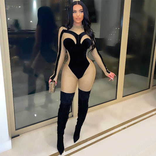 Velvet Jumpsuit