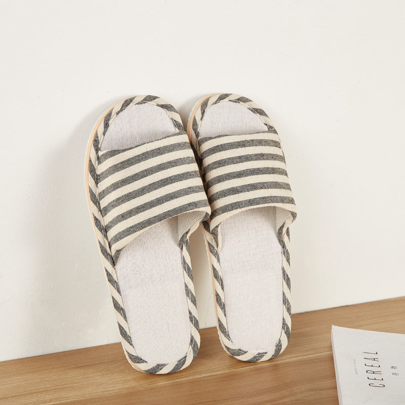 Linen Indoor Slippers