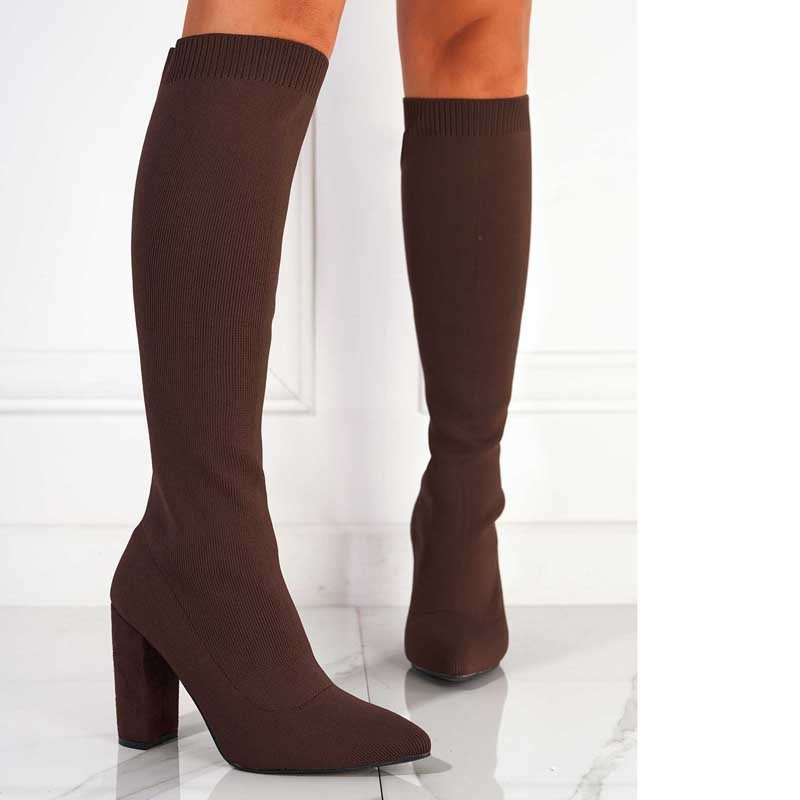 Thick High-heeled