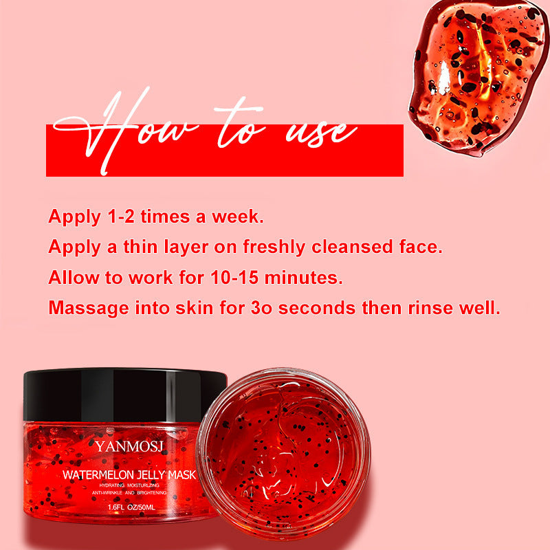 Cleansing Blackhead Hyaluronic Acid Watermelon Seed Jelly Mask