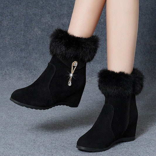 Height Increasing Insole Snow Boots