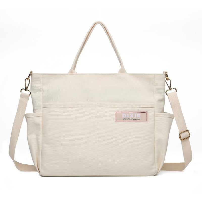 Large-capacity Canvas Shoulder Handbag