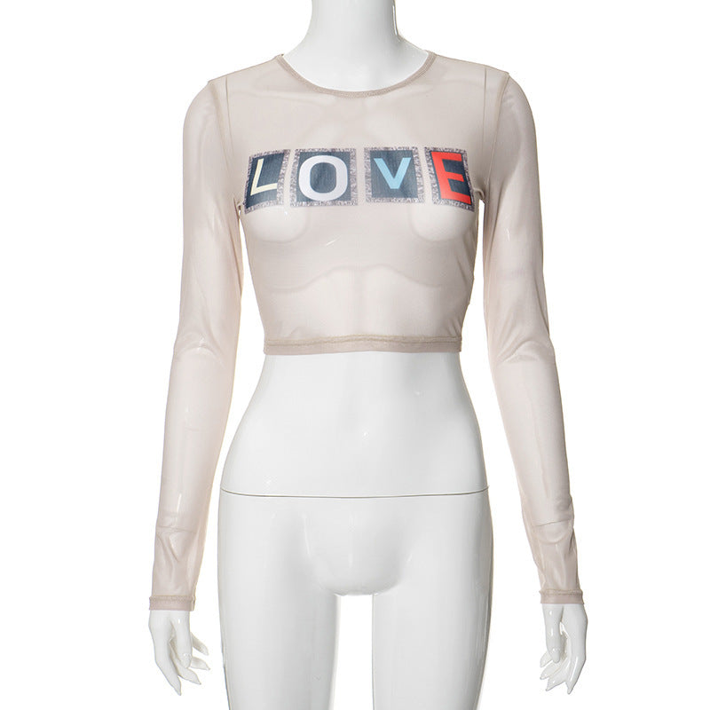 Valentine's Day LOVE Top Long Sleeve