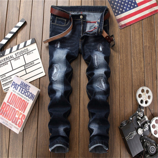 Slim Fit Straight Jeans