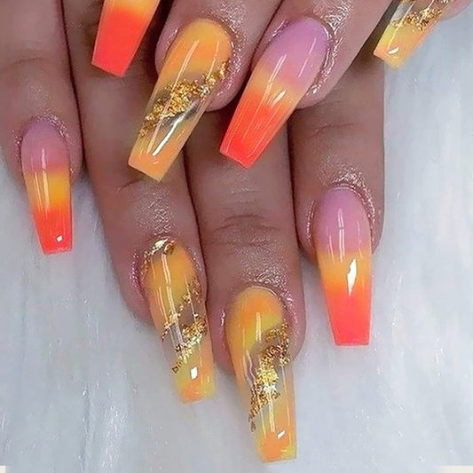 Rainbow Nails