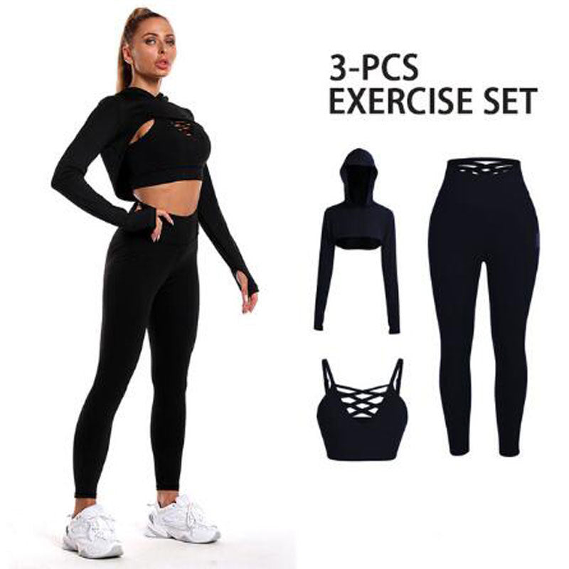 Adjustable Bra Exercise Suit