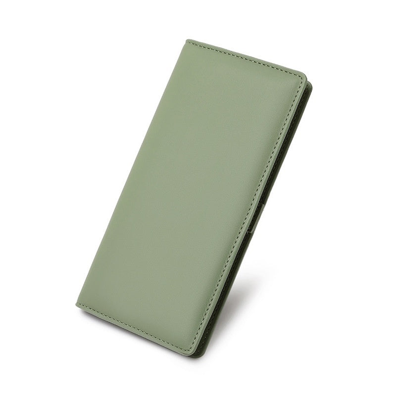 Zipper Buckle Long Wallet