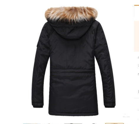 large fur collar coat