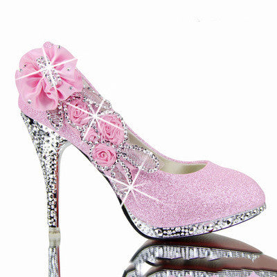 Wedding shoes high heels