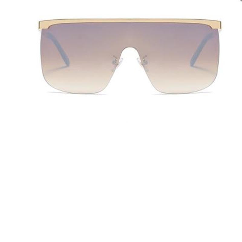 Simple Temperament Sunglasses Plastic Frame