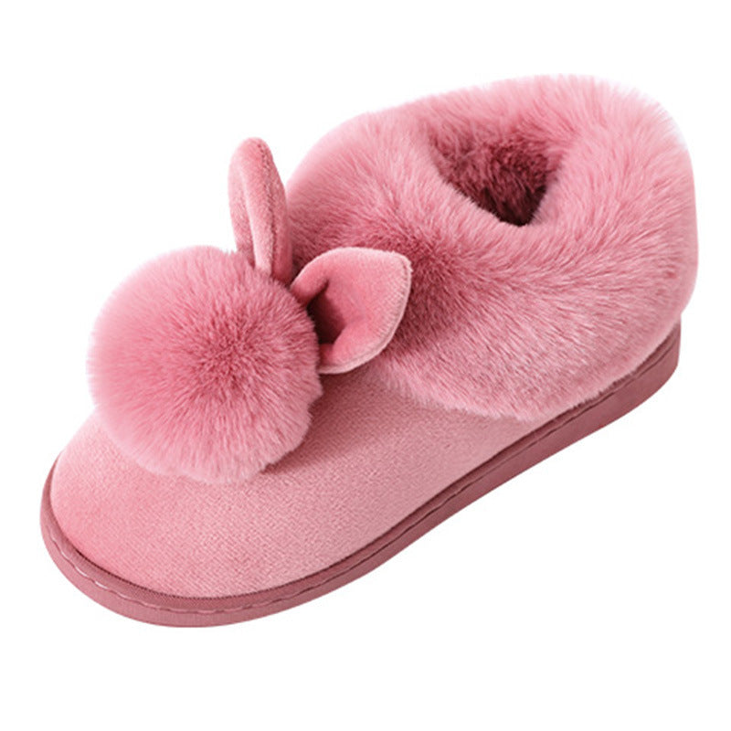Rabbit Fur Slippers