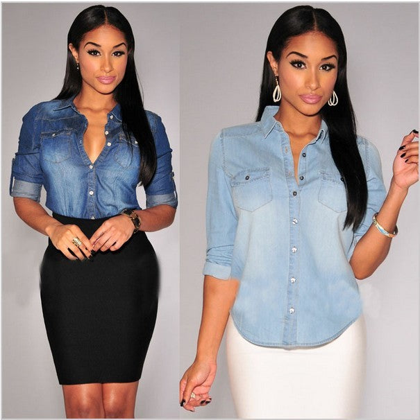 Vintage denim shirt