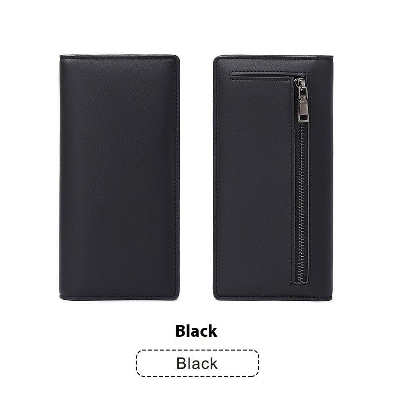 Zipper Buckle Long Wallet