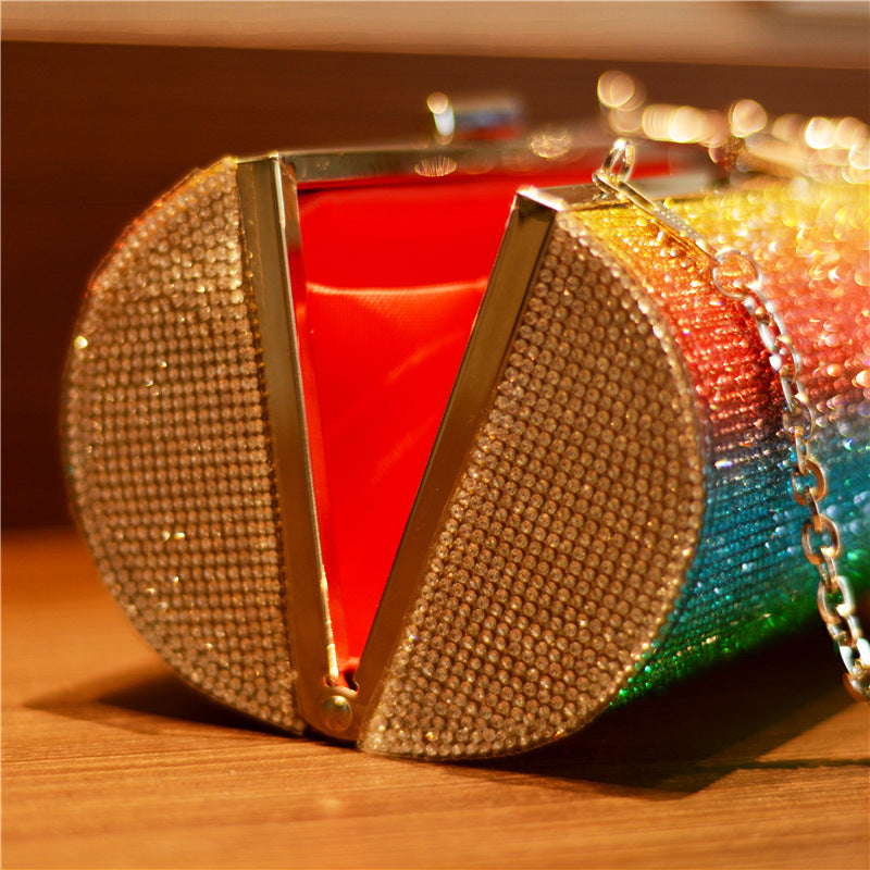 Over the rainbow clutch