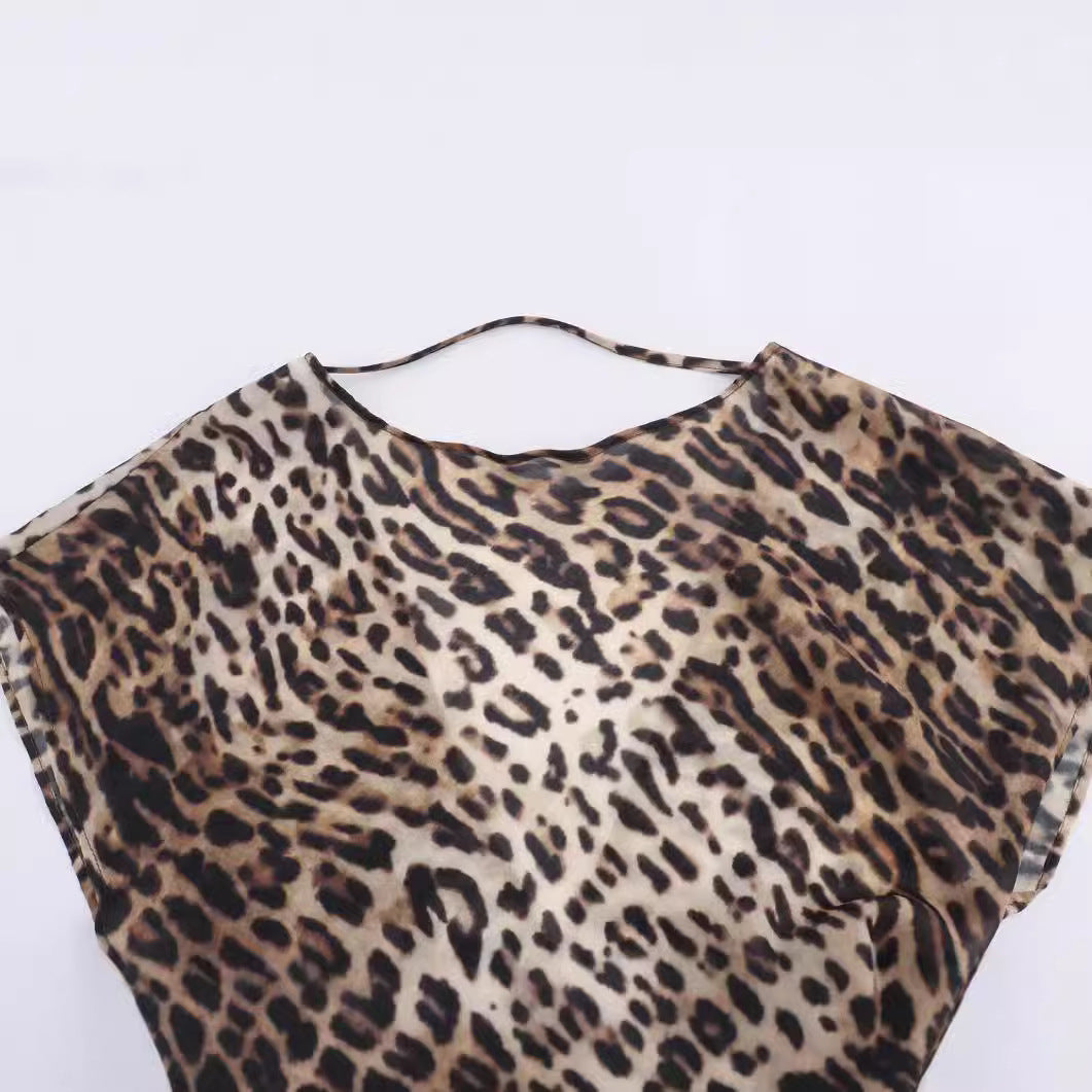 Cheetah Cheetah knot shirt