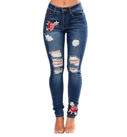 Ripped Denim Jeans
