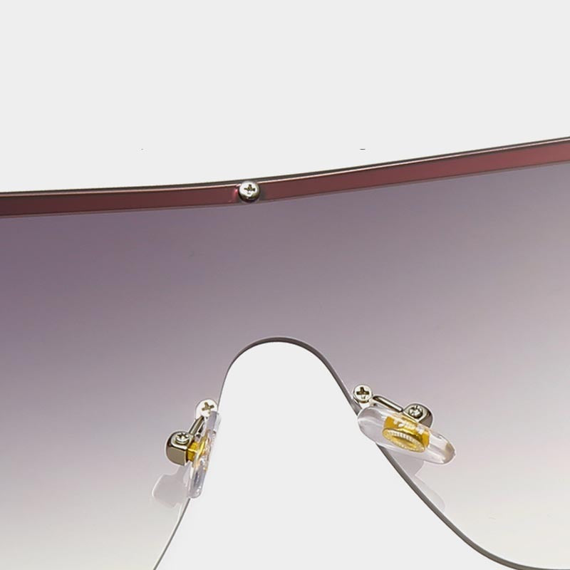 Simple Temperament Sunglasses Plastic Frame