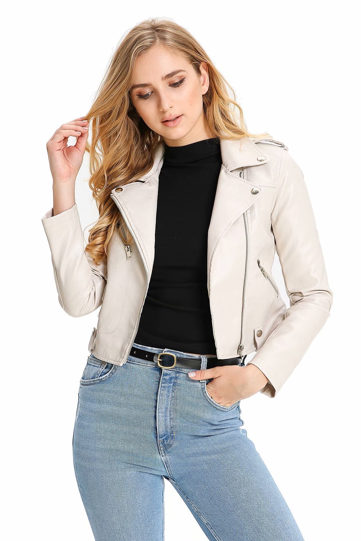 Slim-fit Motorcycle Jacket